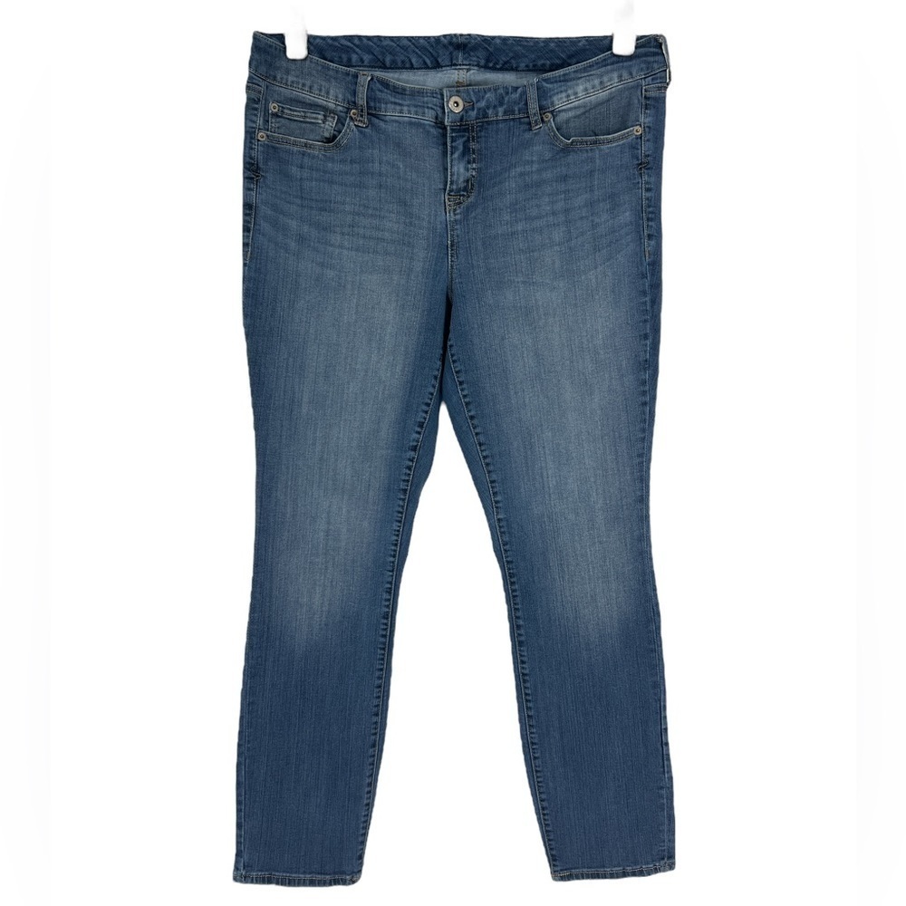 Torrid, premium, skinny, medium wash, jeans SZ 1X